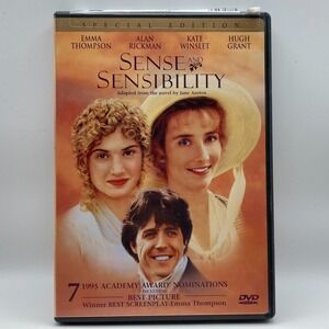Sense and Sensibility Special Edition DVD Emma Thompson Kate Winslet Hugh Grant